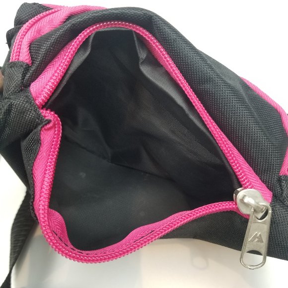 Everest Tourist Retro Black & Hot Pink Fanny Waist Pack NWOT - Picture 5 of 7